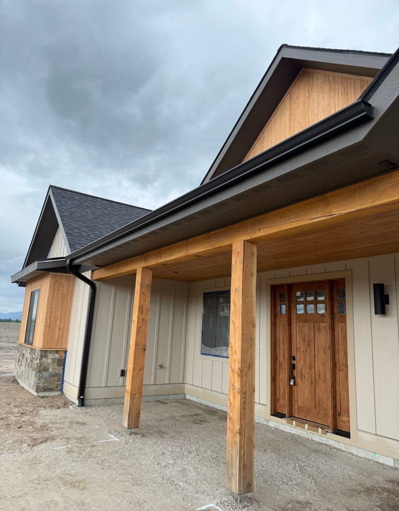 Gallery photos for Custom Gutter Installation on a New Construction Home: Image #8