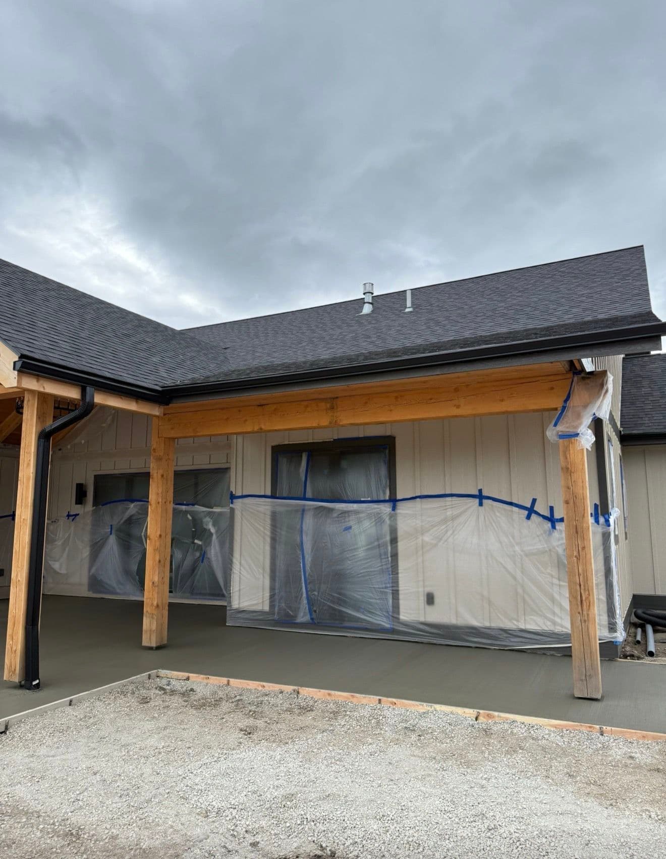 Gallery photos for Custom Gutter Installation on a New Construction Home: Image #3