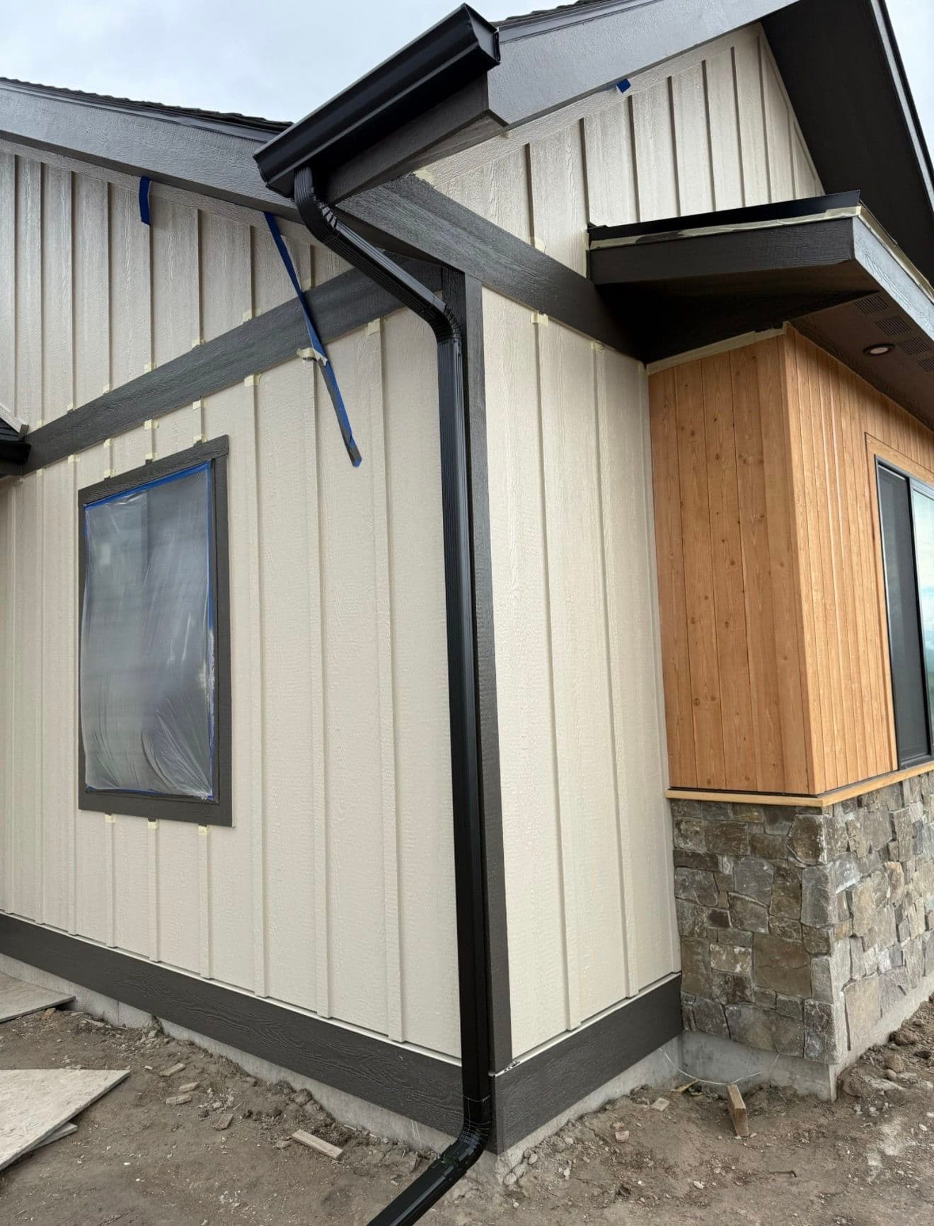 Gallery photos for Custom Gutter Installation on a New Construction Home: Image #6