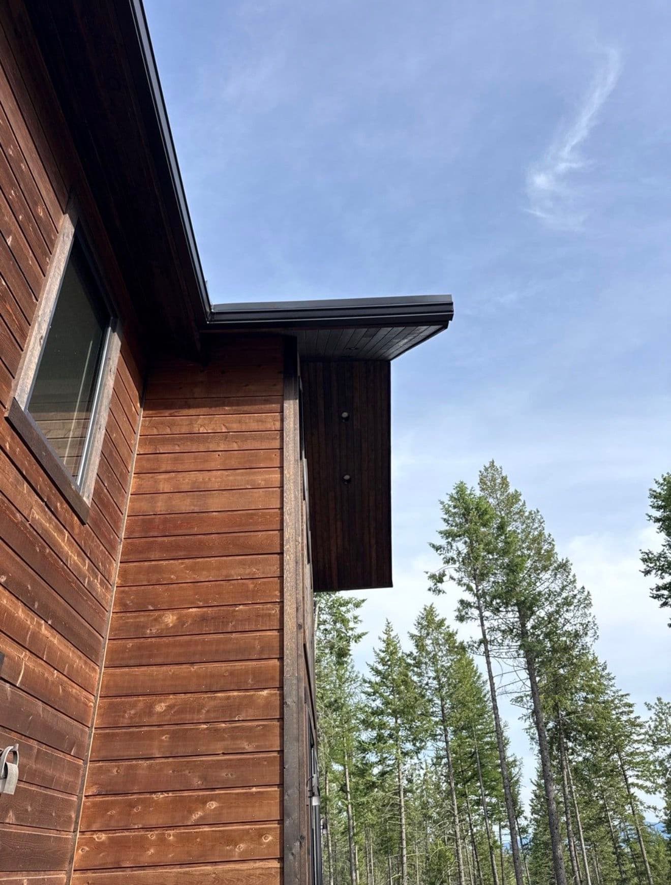 Gallery photos for Custom 6-Inch K-Style Gutter Install on a Mountain Home: Image #5
