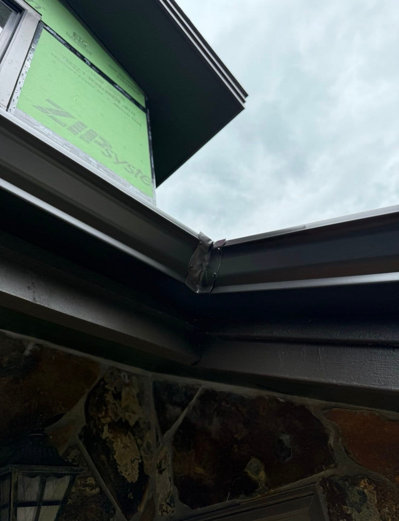 Gallery photos for Weathered Bronze Gutter Installation That Actually Makes a House Pop: Image #2