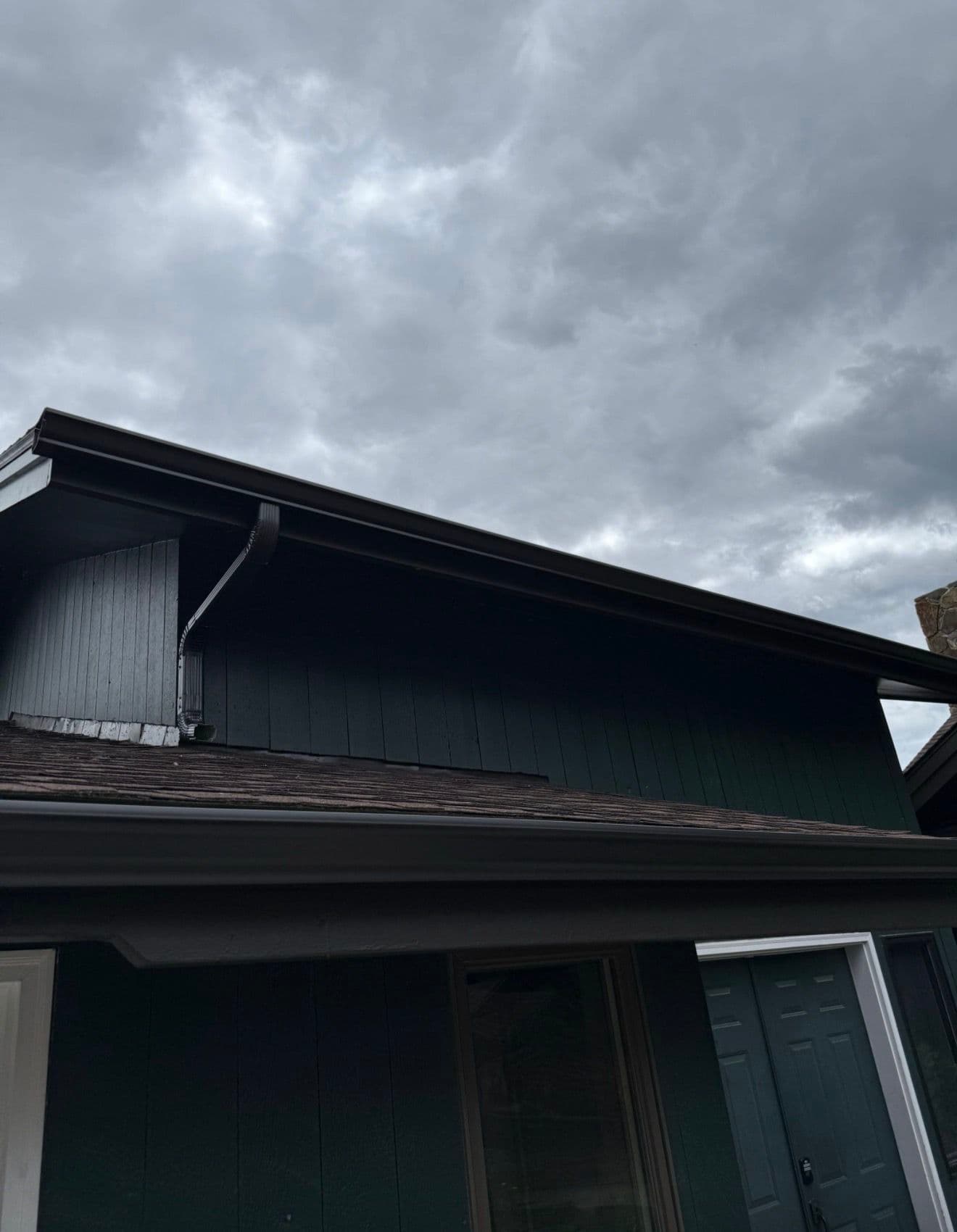 Gallery photos for Weathered Bronze Gutter Installation That Actually Makes a House Pop: Image #5